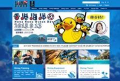 Diving Adventure 歷史網站畫面